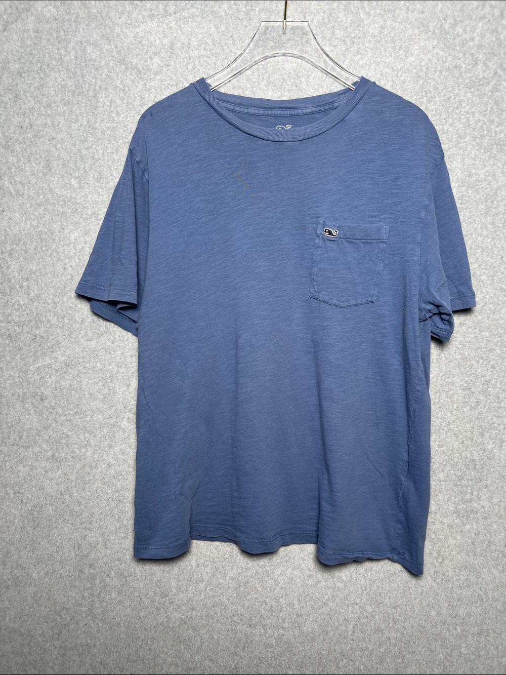 Vineyard Vines Navy Front Pocket Tee sz S